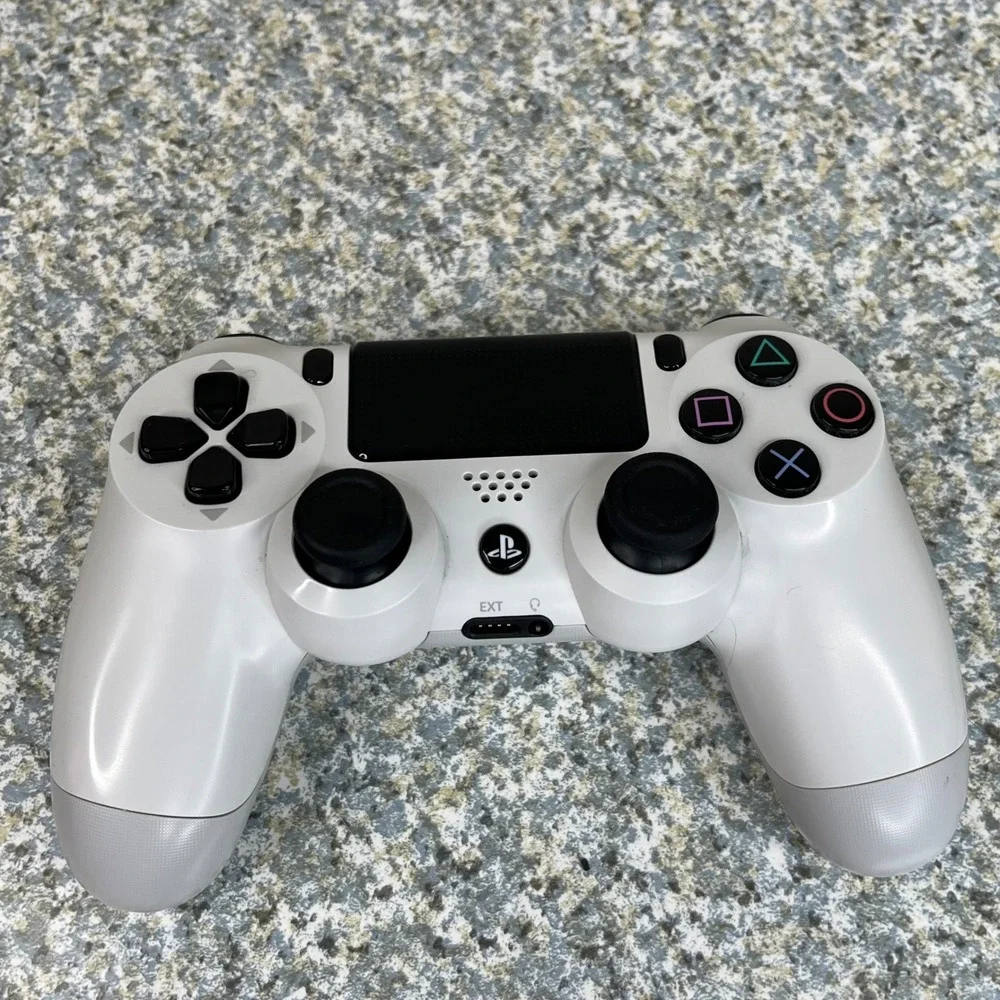 Sony PlayStation 4 DualShock 4 Wireless Controller CUH-ZCT1U Glacier White PS4